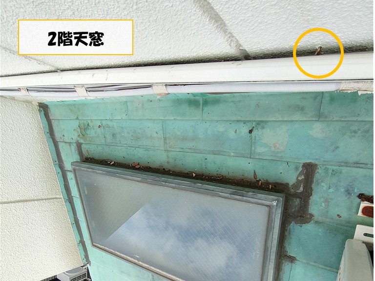 和泉市　2階天窓